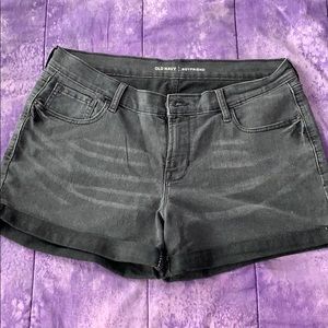 Black Old Navy Denim Shorts